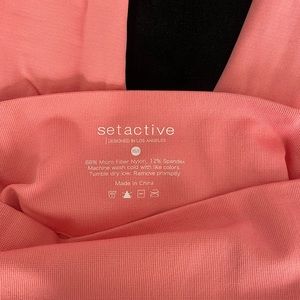 Set active pink leggings